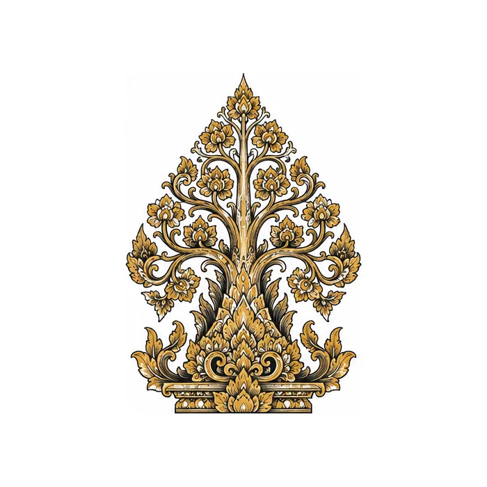Kekayonan, balinese ornamental flash design